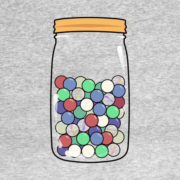 Jar Full of Marbles by Fjordly